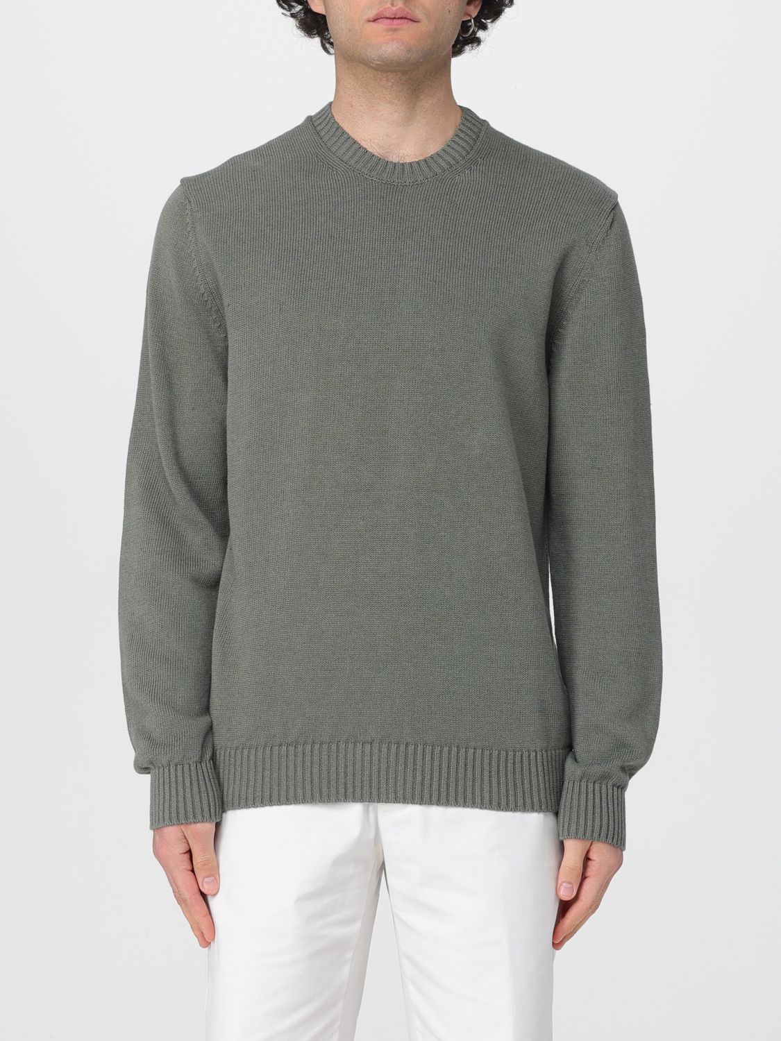 Sweater Men color Green
