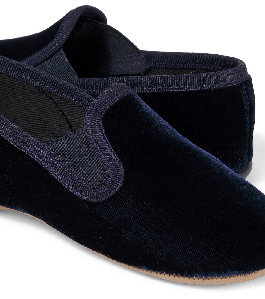 PèPè Velvet slip-on shoes