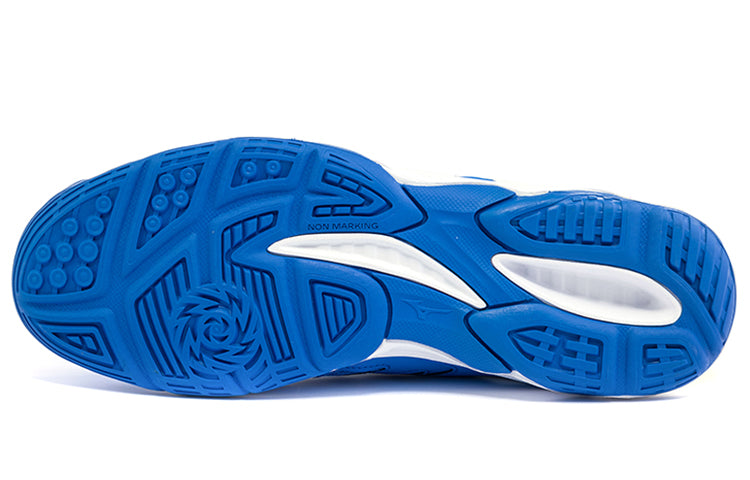 Dynablitz Lightweight Breathable Volleyball Shoes Blue Yellow