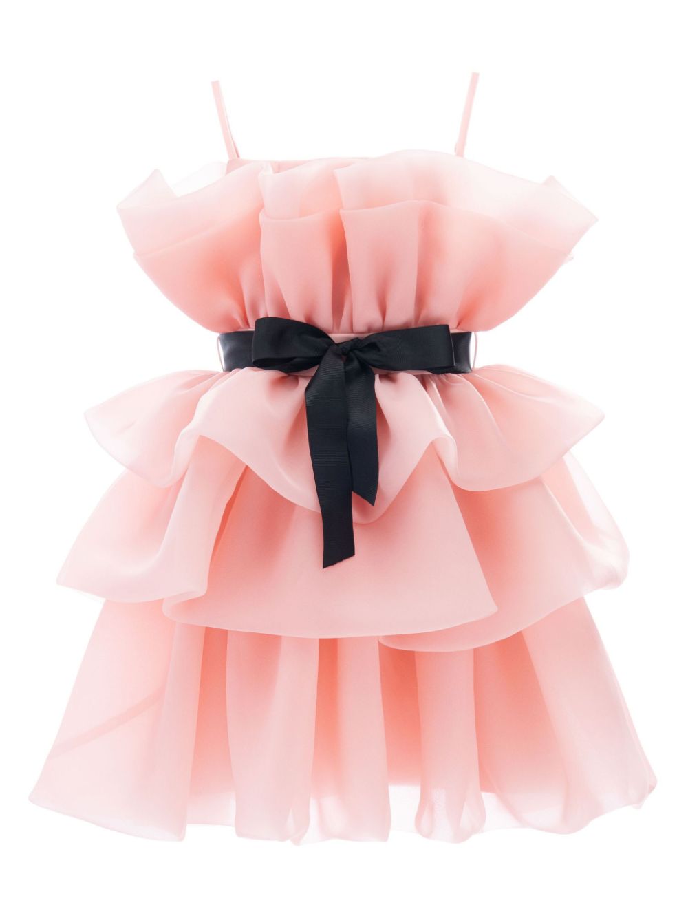 Noella ruffled tulle dress - Pink