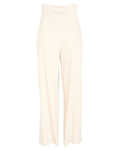 Fête Impériale Woman Pants Ivory Size 4 Organic cotton, Hemp