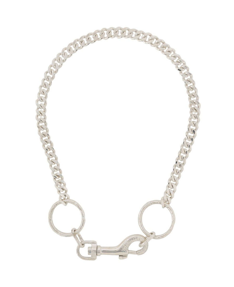 Sterling silver-plated necklace