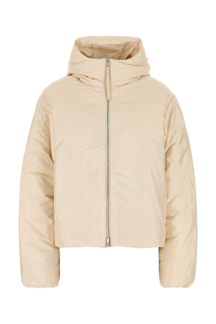Puffer In Beige Polyamide