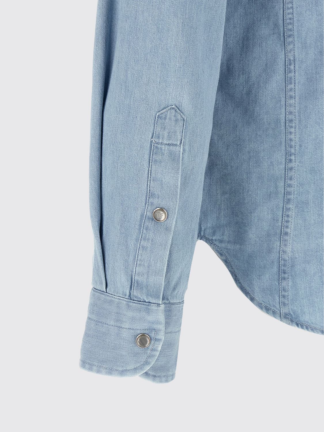 Denim Chambray Western Shirt