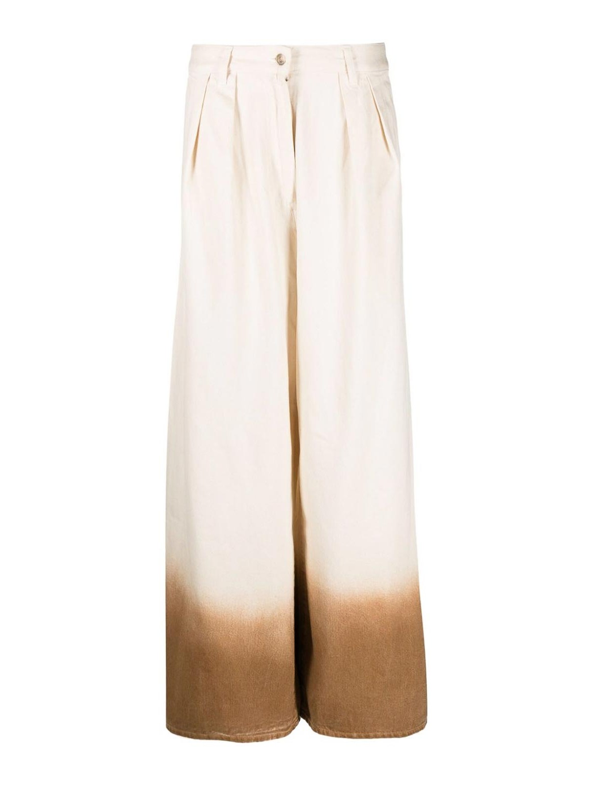 Bright hues denim cotton jeans
