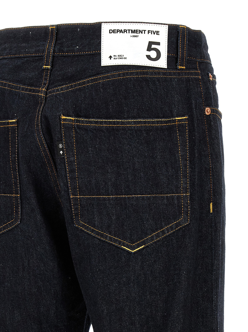 Dark Blue Denim Jeans