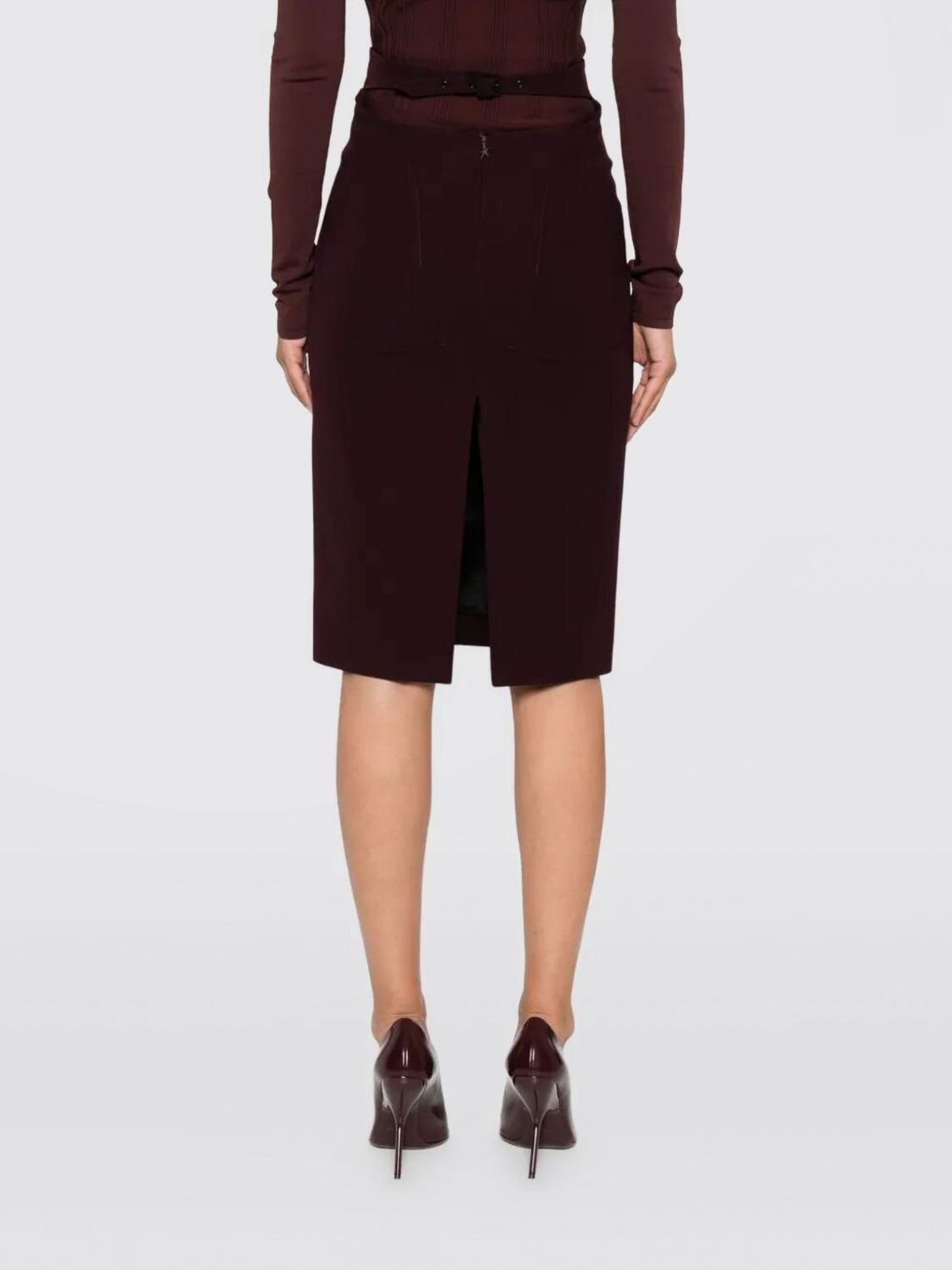 Skirt Woman color Black