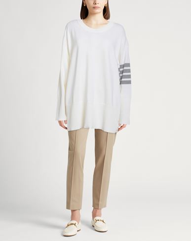 Woman Sweater Cream Size 0 Virgin Wool