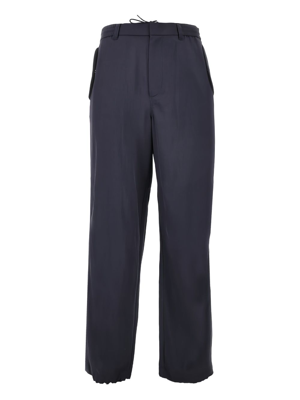 Emporio Armani drawstring-waist trousers - Blue