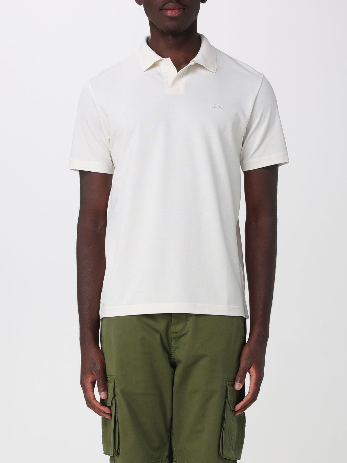 Polo Shirt Men color White