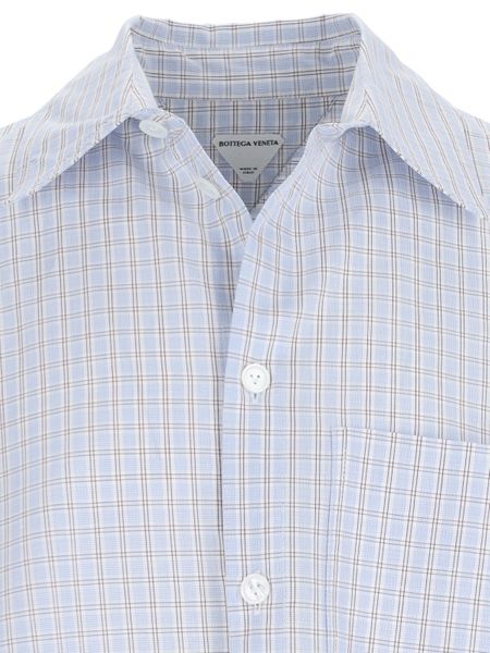 Bottega Veneta BV Embroidered Check Overshirt