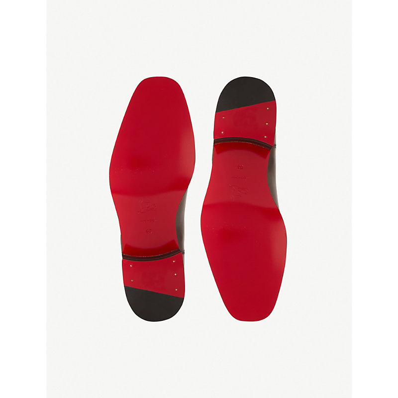 Mens Havane Samson Flat Calf Patine/g