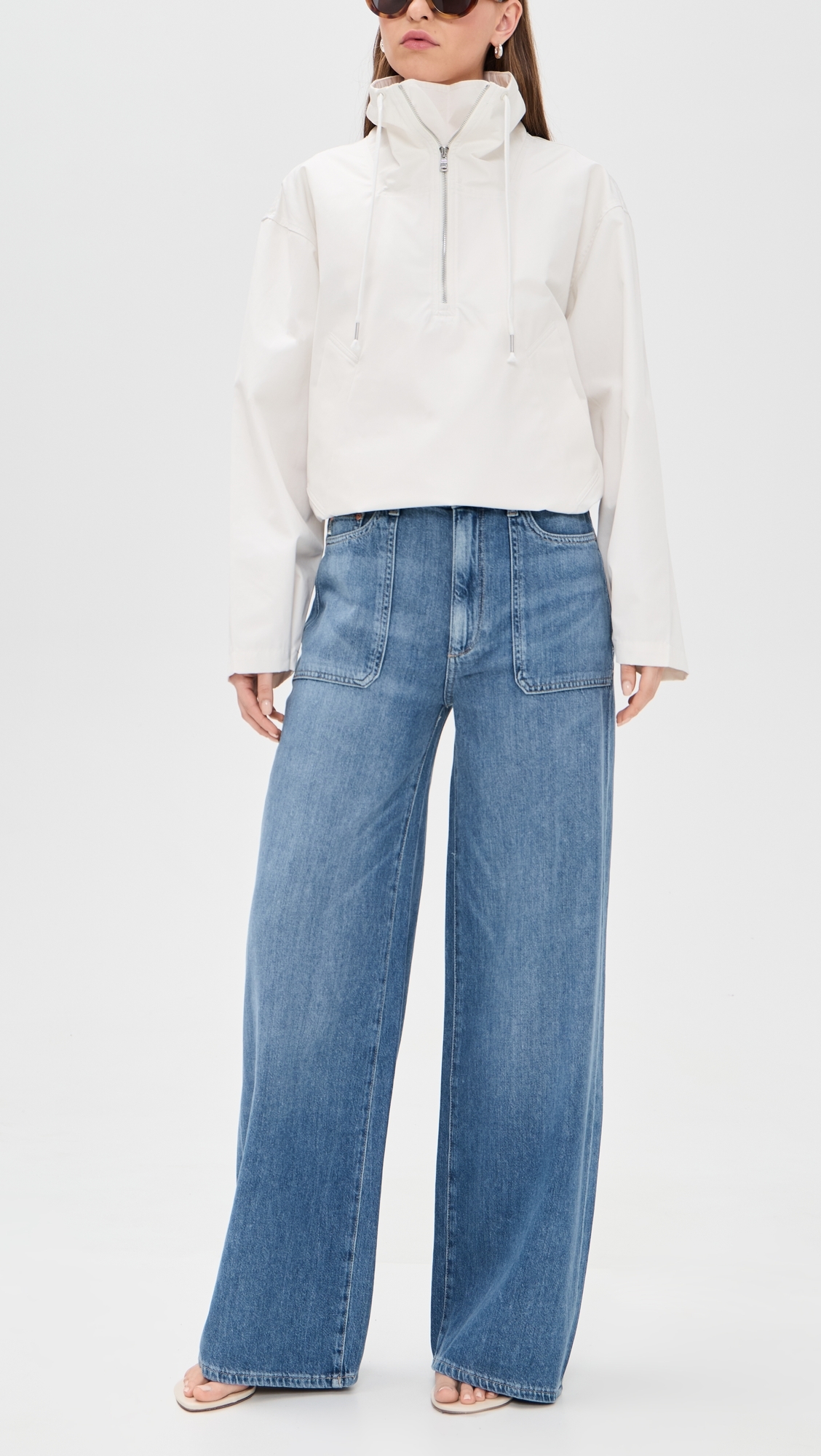 Hepburn Wide Leg Jeans Meadow lake
