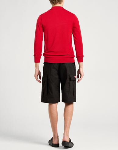 Man Sweater Red Size L Wool, Viscose, Polyamide, Cashmere