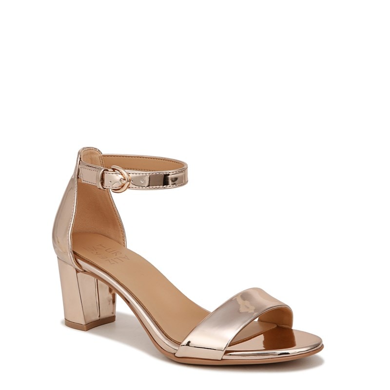 Women's Vera Dress Sandals (Rose Gold Faux Leather)
