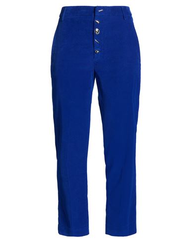 Woman Pants Blue Size 25 Cotton, Lyocell, Elastane