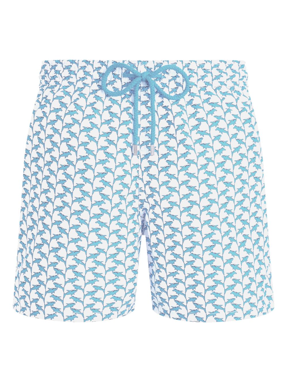 Vilebrequin Net Sharks swim shorts - White