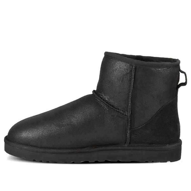 Classic Mini Bomber High Top Fleece Lined Black