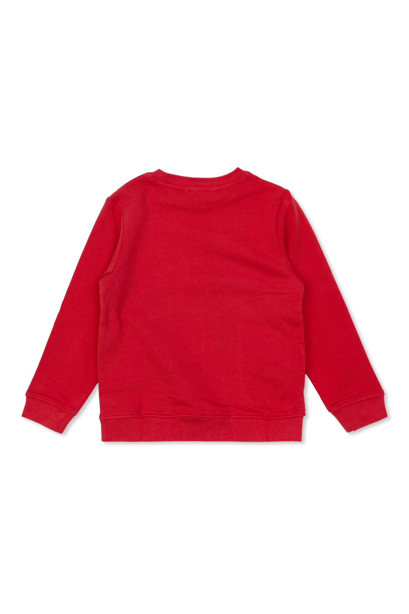 Sweatshirt With Print, Unisex, Red