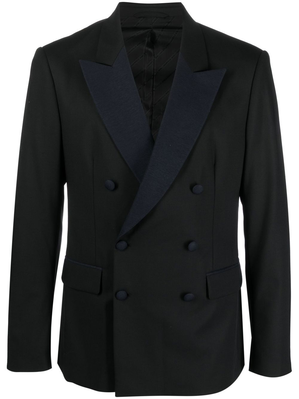 Double-breasted blazer - Black