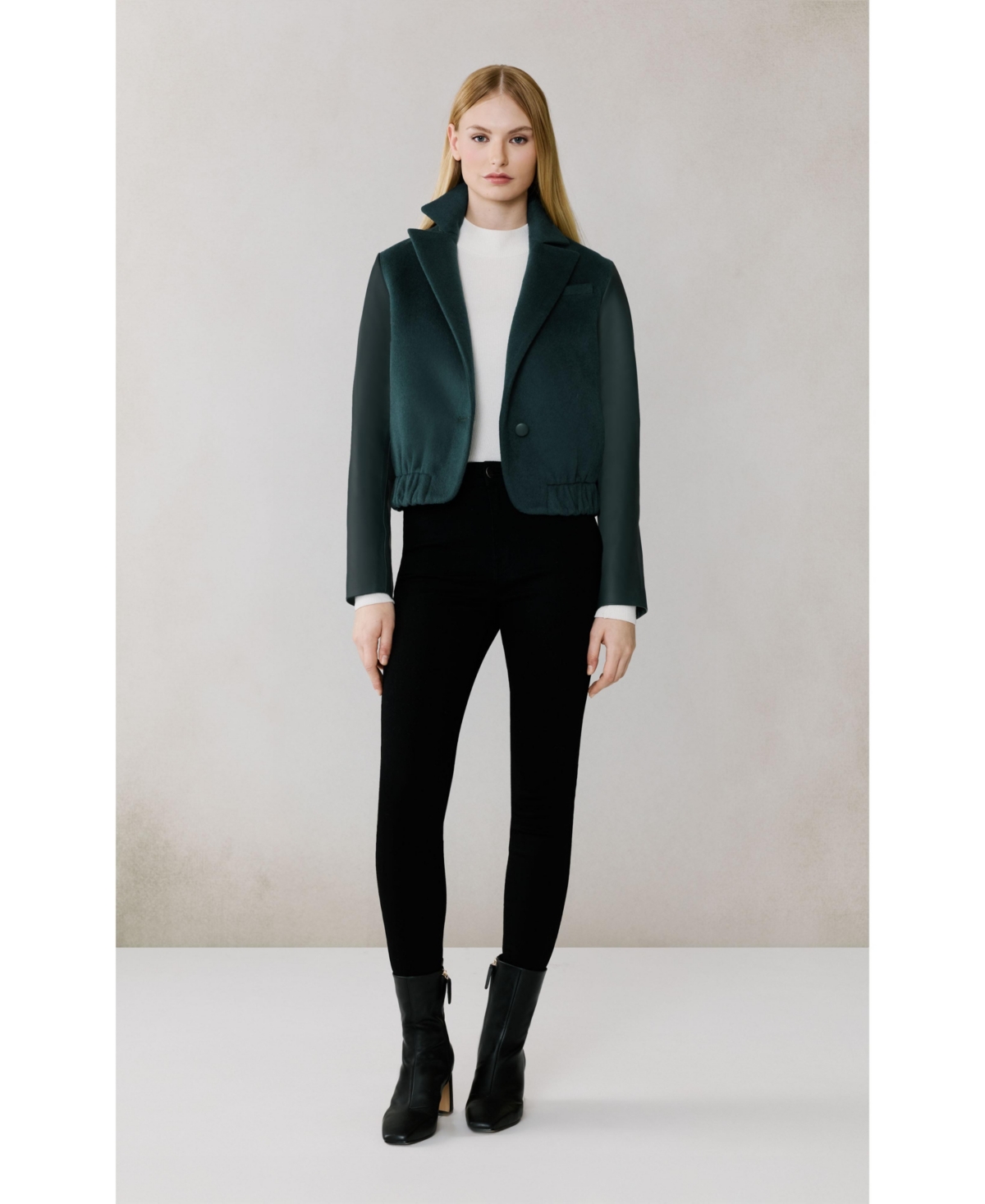 Women's Alesse Blazer Bomber - Midnight forest