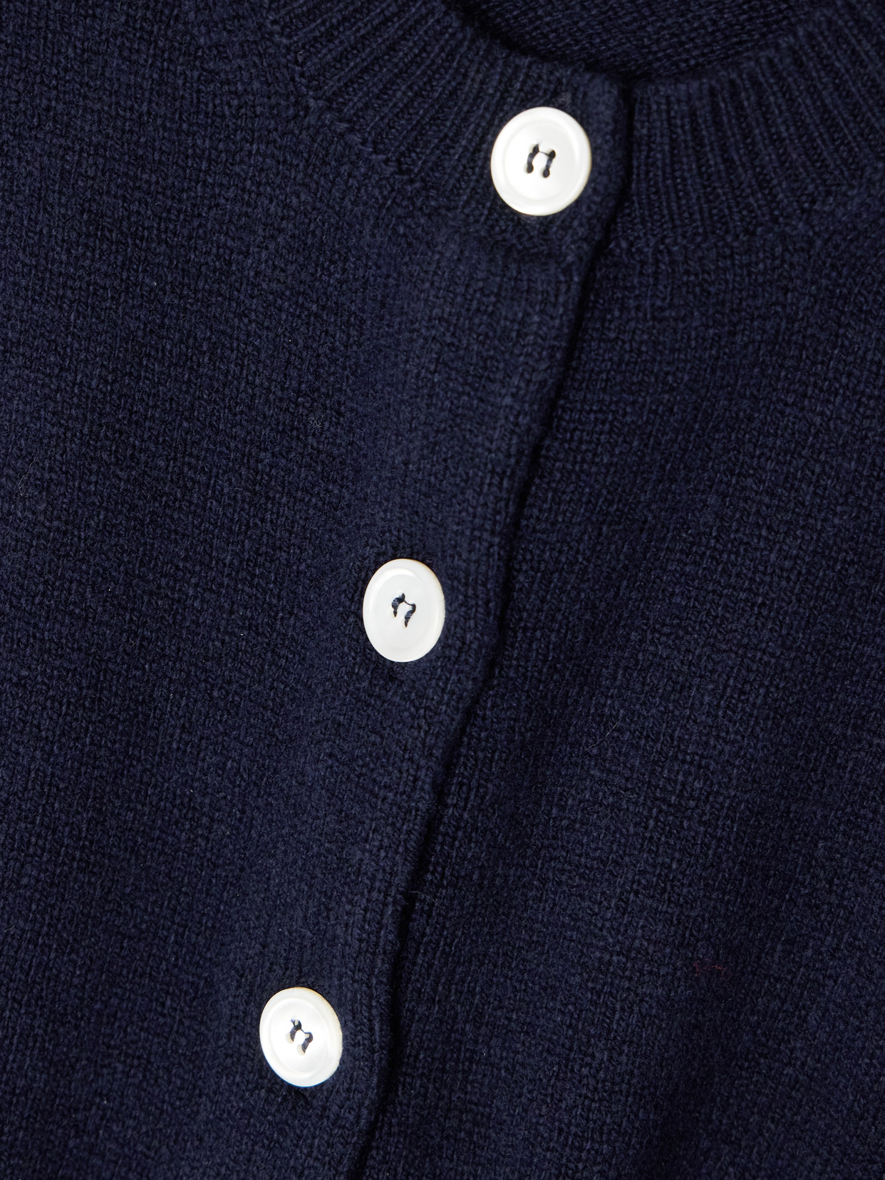&Ada Wool Cardigan - Navy
