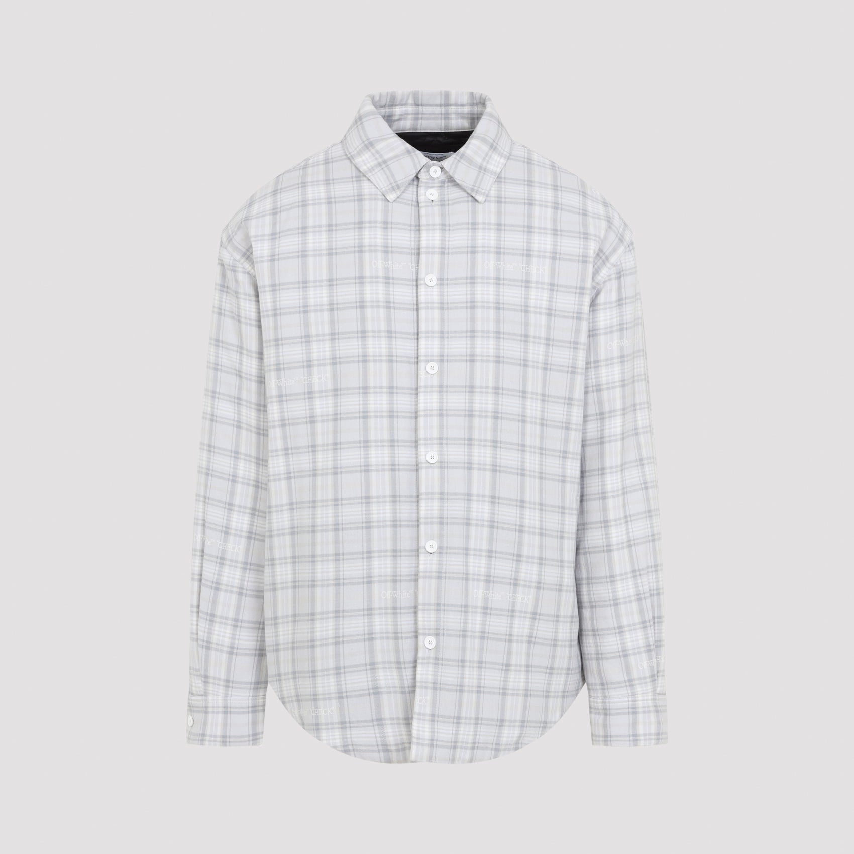 Men's Check Flannel Padded Overshirt