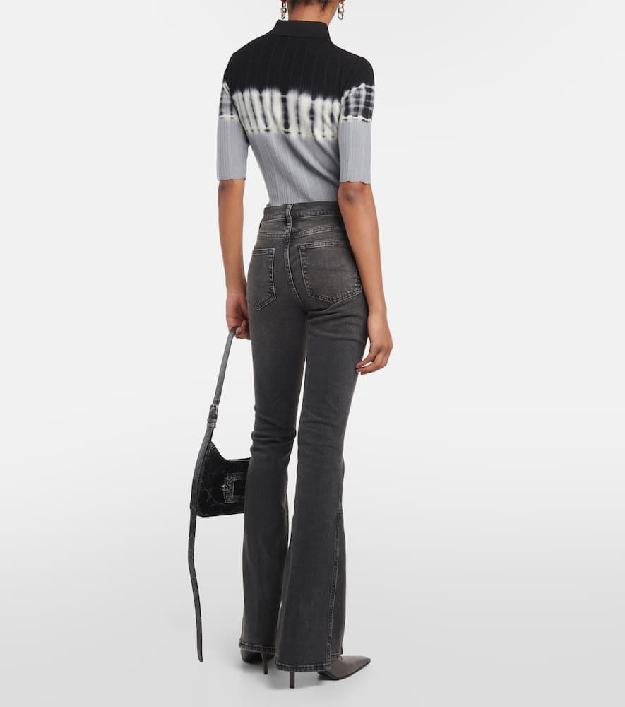 Le High Flare high-rise flared jeans
