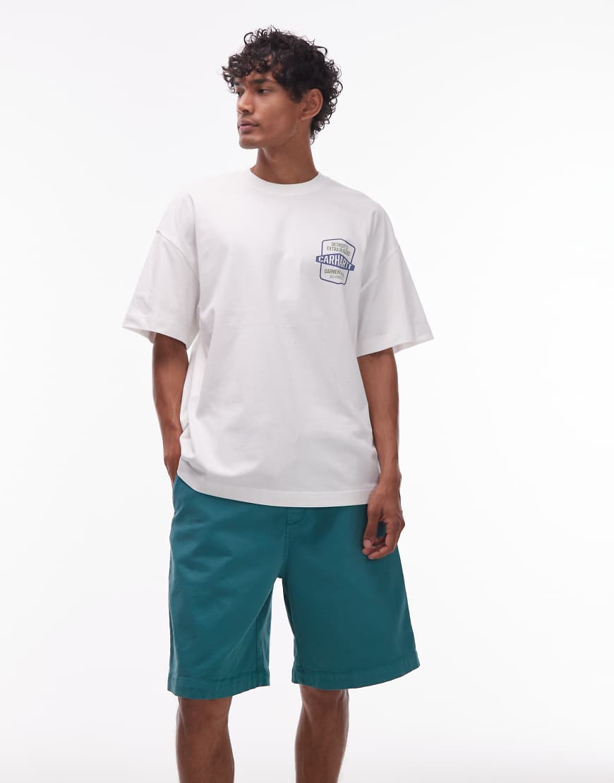Floyde relaxed fit short in green