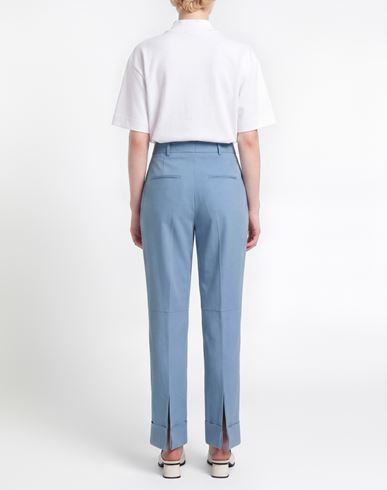 Woman Pants Sky blue Size 6 Wool