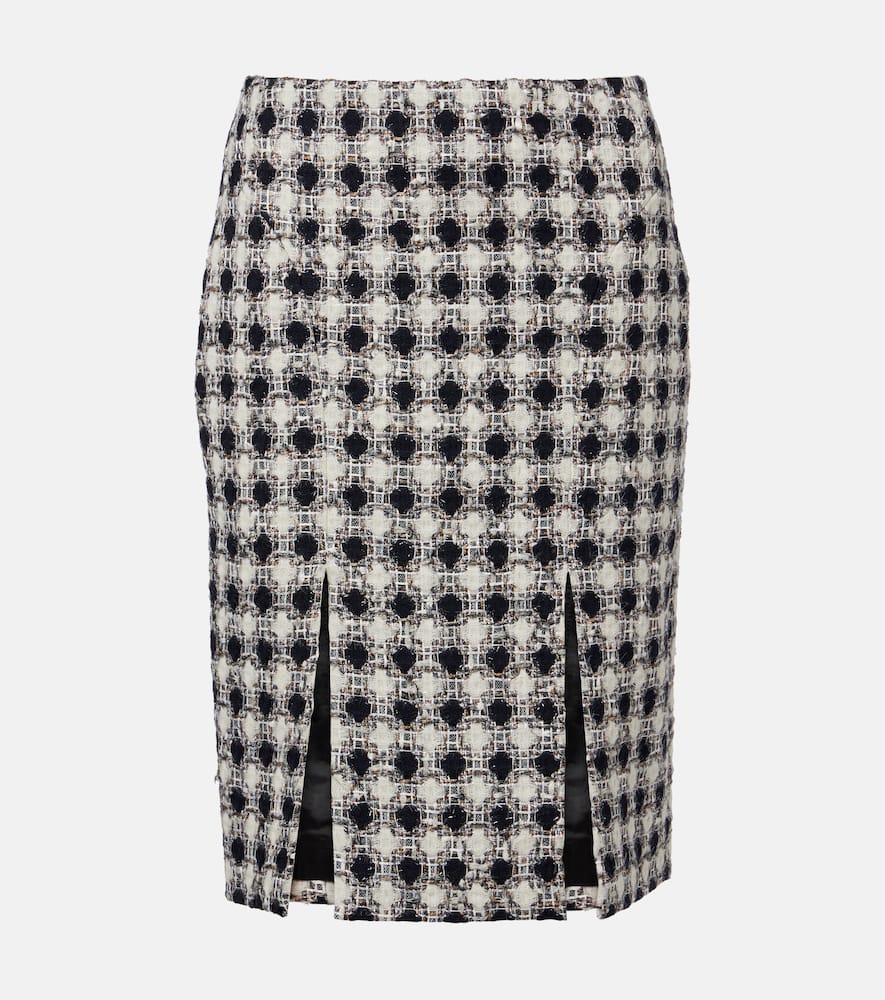 Tweed miniskirt