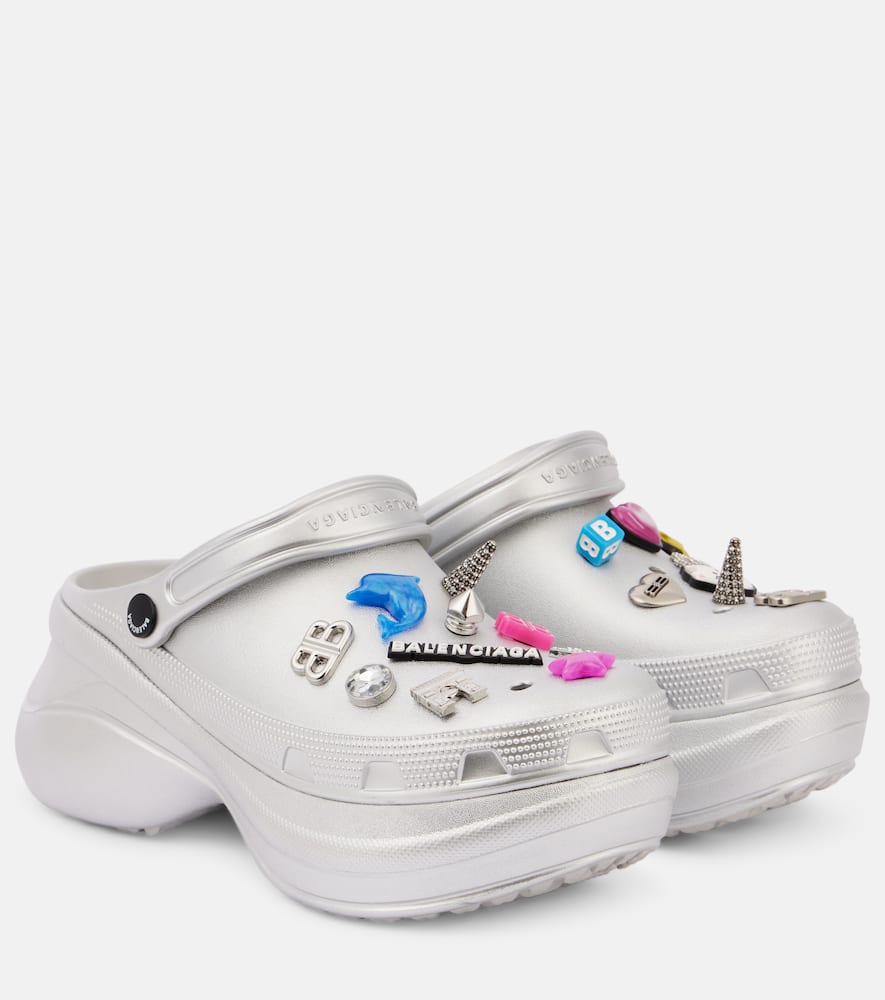 Balenciaga x Crocs platform clogs
