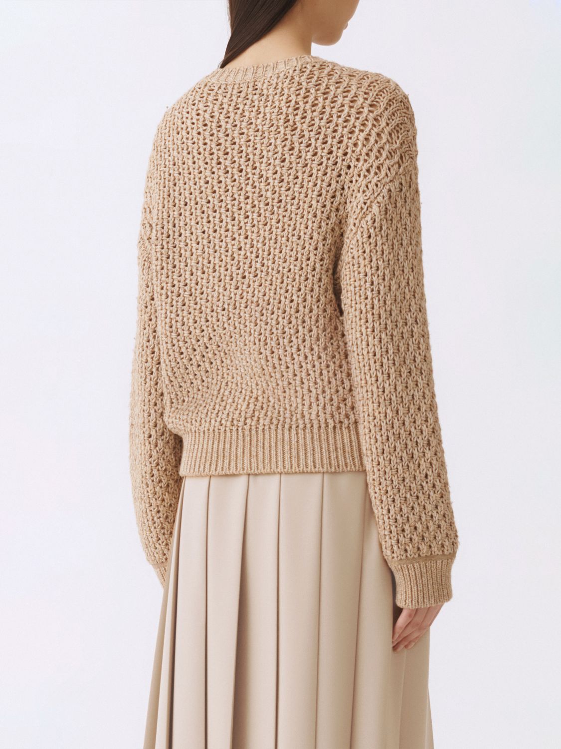 Sweater Woman color Beige
