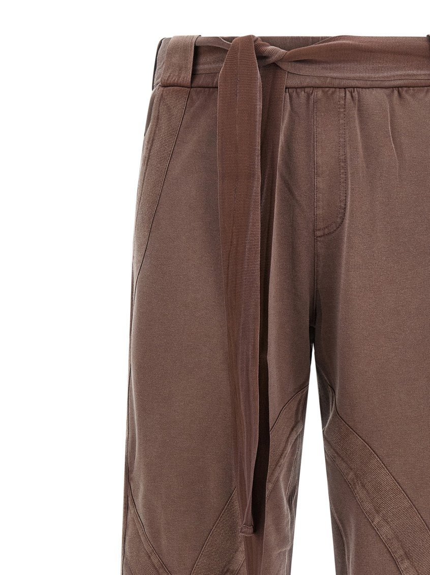 Front Split Pants Brown