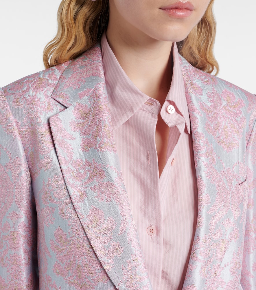 Dries Van Noten Floral jacquard blazer