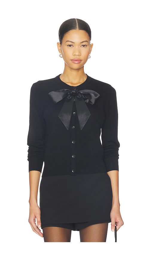 Favorite Daughter The Take A Bow Cardigan in Black. XL. Also in XS