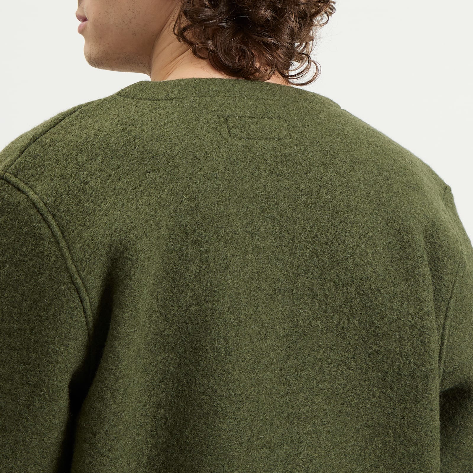 Men's Wool Fleece Cardigan