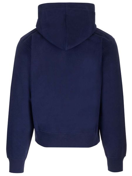 Saint Laurent Cassandre Drawstring Hoodie