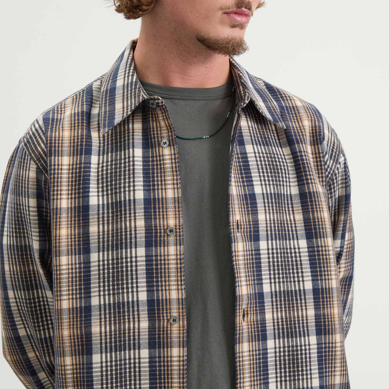 Men's Avi Necklace in Green