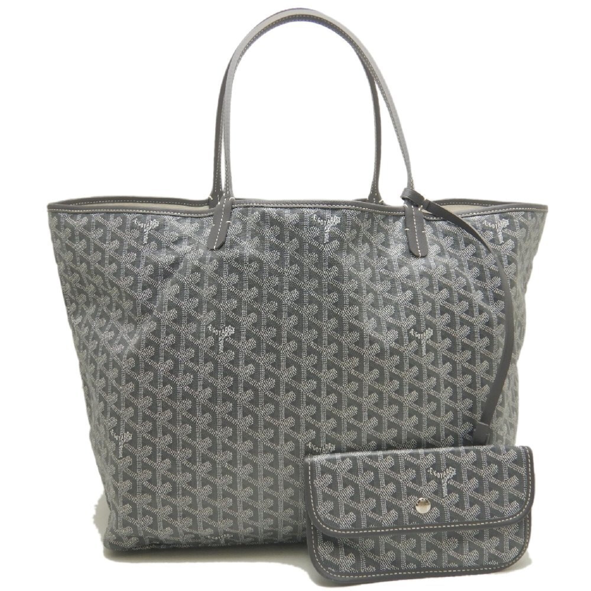 Goyard Gray Coated Canvas Pouch Tote Bag Pre-Owned