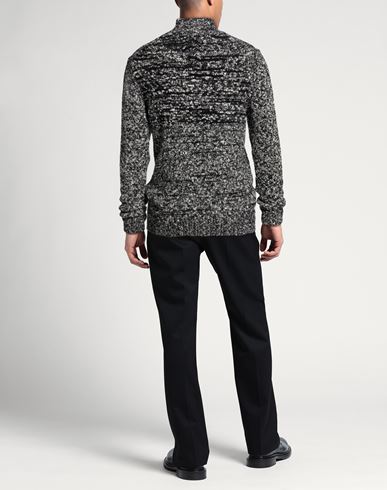Man Turtleneck Black Size 40 Wool, Polyamide, Cotton, Polyester