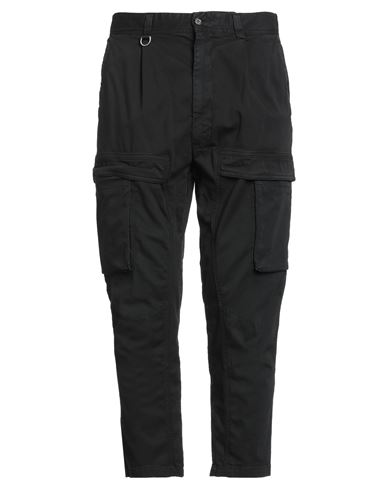 Man Pants Black Size 30 Cotton, Elastane