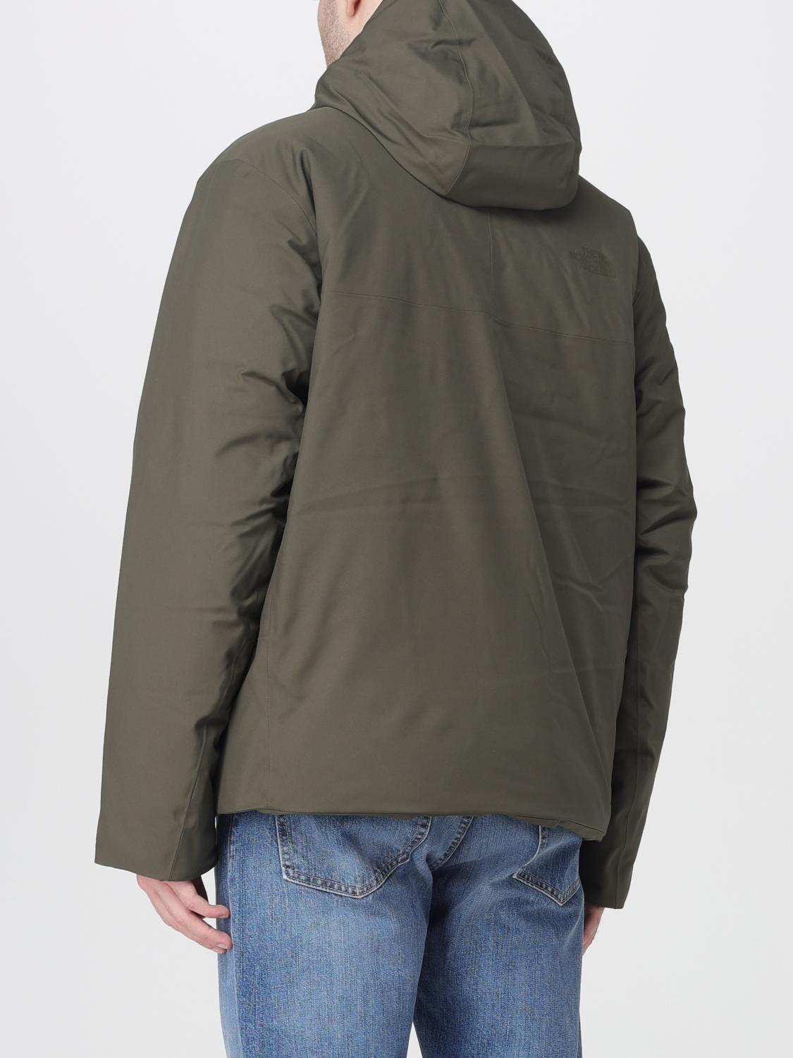 Coat Men color Green