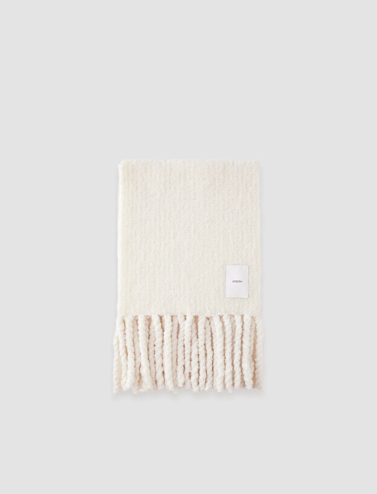 Bouclé Knit Scarf - One Size