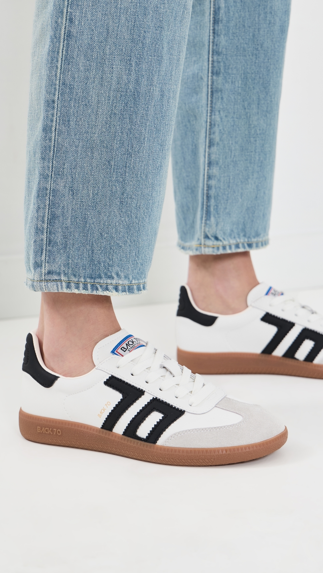 Cloud Sneakers White Black