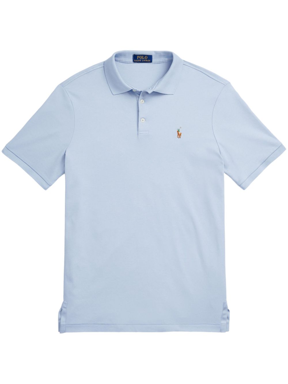 Polo Pony embroidered polo shirt - Blue