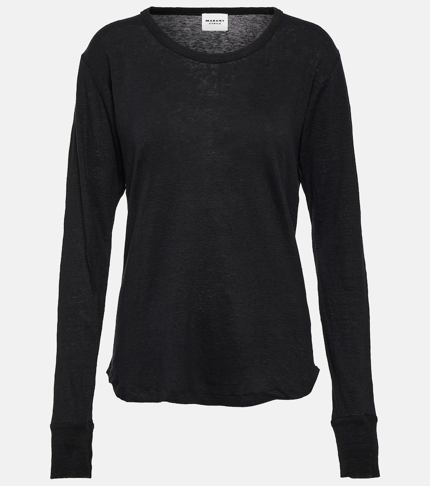 Marant Etoile Zeline linen top