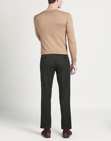 Man Pants Green Size 32 Cotton, Polyester, Viscose, Elastane