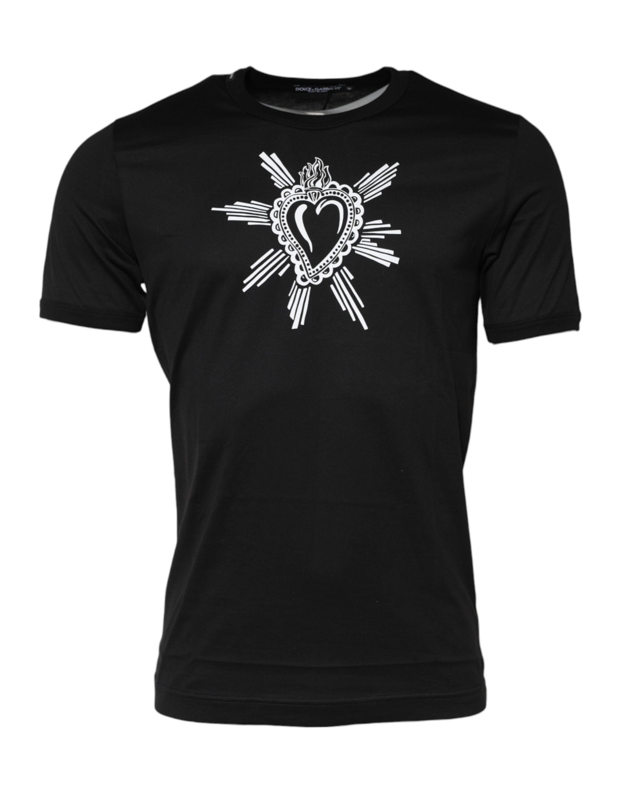 Sacred Heart Graphic T-Shirt — Black