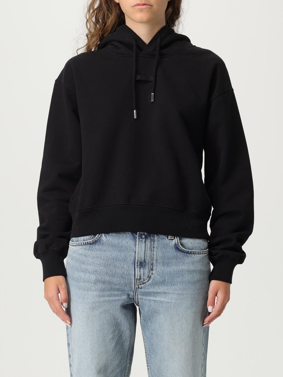 Sweatshirt Woman color Black